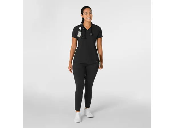 Renew Knit Damebukse med snøring i livet Black L 