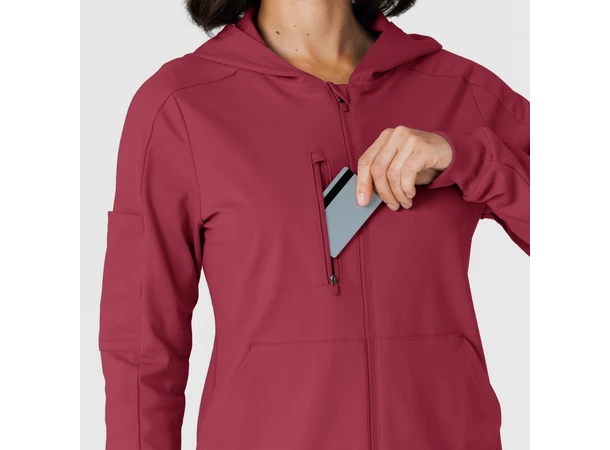 Renew Knit Damejakke med hette Ruby M 