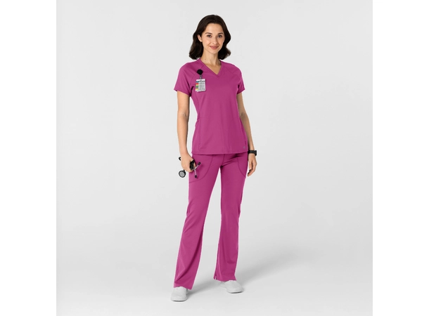 Renew Knit Yogabukse med strikk i livet Raspberry 3XL 