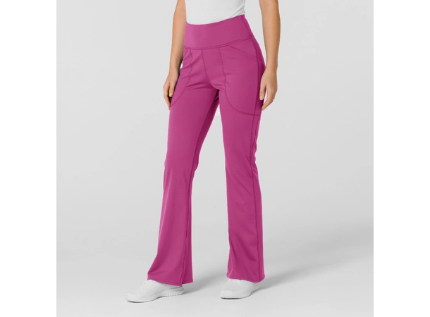 Renew Knit Yogabukse med strikk i livet Raspberry 3XL 