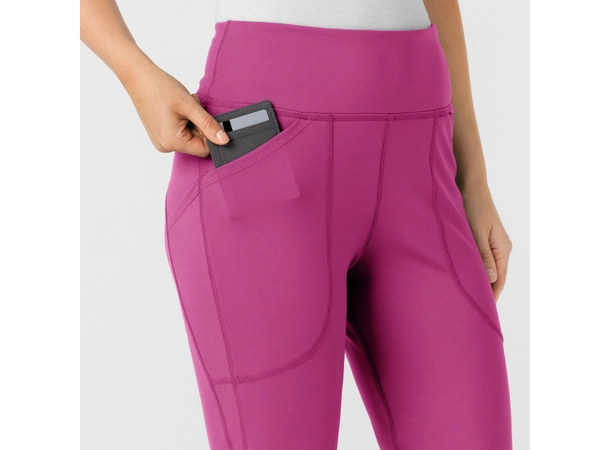 Renew Knit Yogabukse med strikk i livet Raspberry 3XL 