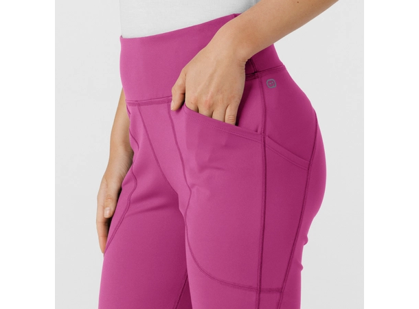 Renew Knit Yogabukse med strikk i livet Raspberry 3XL 
