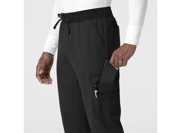 Thrive Herrebukse med snøring i livet Black 2XL 