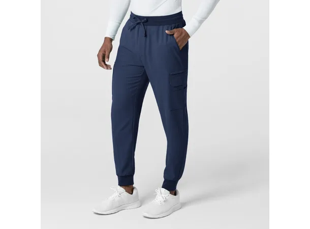 Thrive Herrebukse med snøring i livet Navy XL 