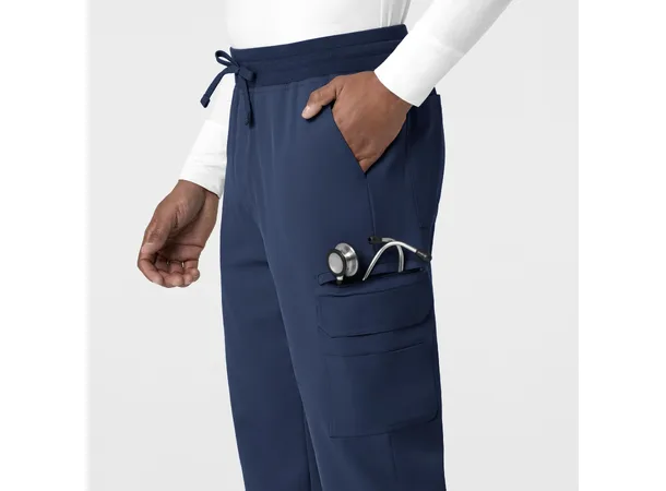 Thrive Herrebukse med snøring i livet Navy XL 