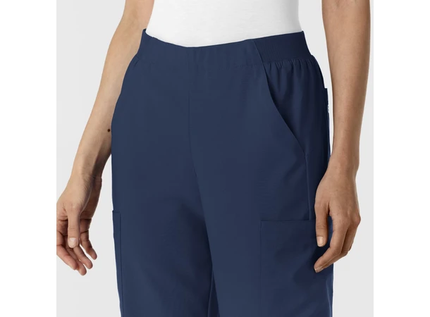 W123 Damebukse med rette ben Navy L 