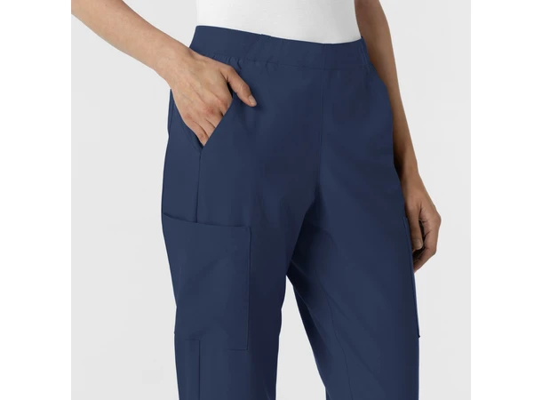 W123 Damebukse med rette ben Navy L 