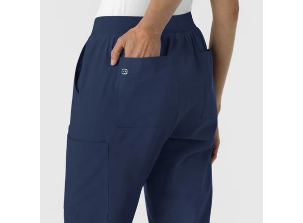 W123 Damebukse med rette ben Navy L 