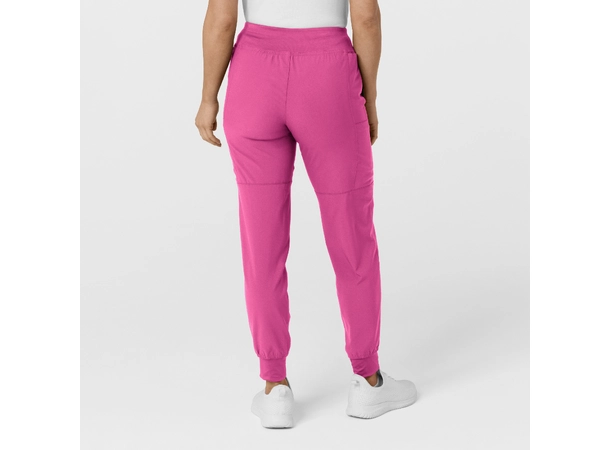 W123 Damebukse med strikk i ben Hot Pink S 