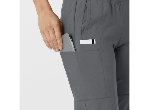 W123 Damebukse med strikk i ben Pewter XXL 