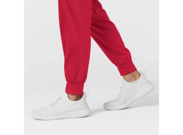 W123 Damebukse med strikk i ben Red XL 