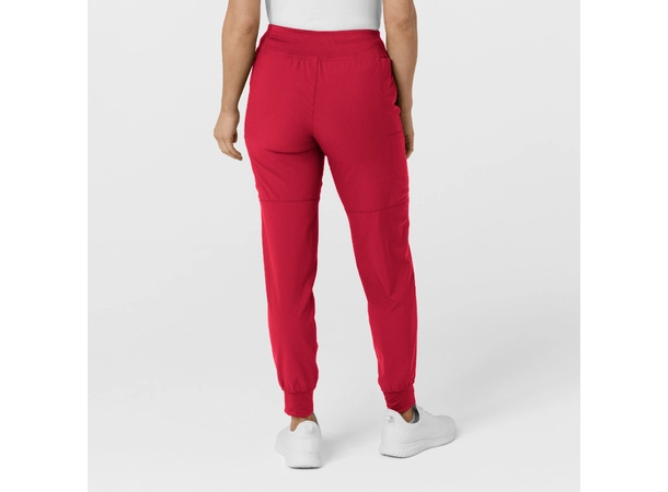 W123 Damebukse med strikk i ben Red XL 