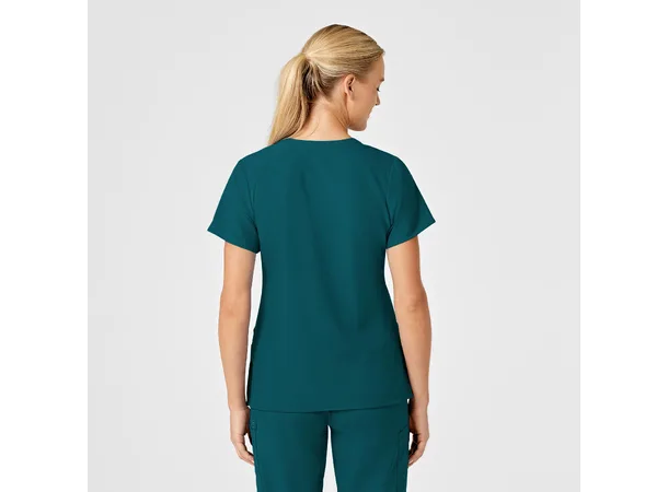 W123 Dametunika med V-hals Caribbean Blue XS 