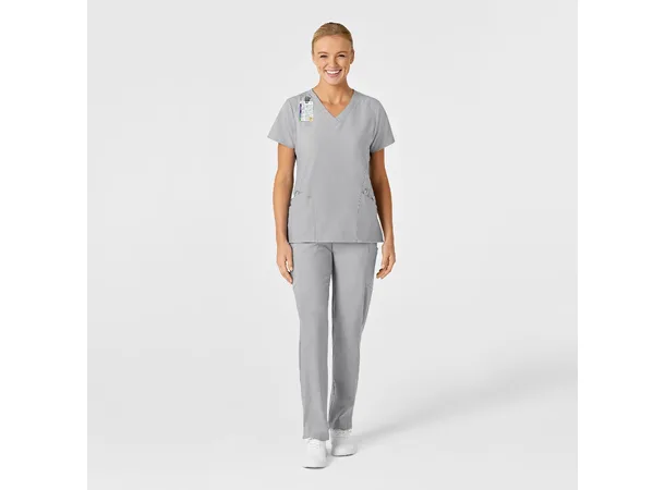 W123 Dametunika med V-hals Grey 3XL 