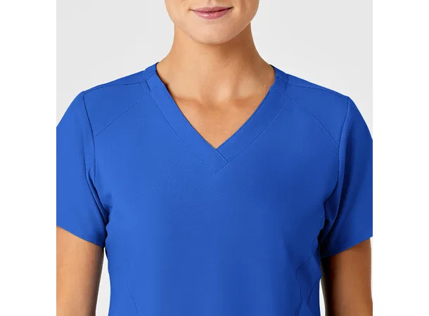 W123 Dametunika med V-hals Royal XS 