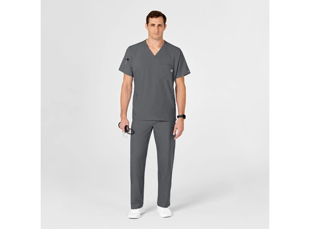 W123 Herretunika med V-hals Pewter XXL 