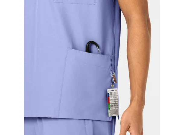 W123 Unisex tunika med 4 lommer Ceil Blue XXS 