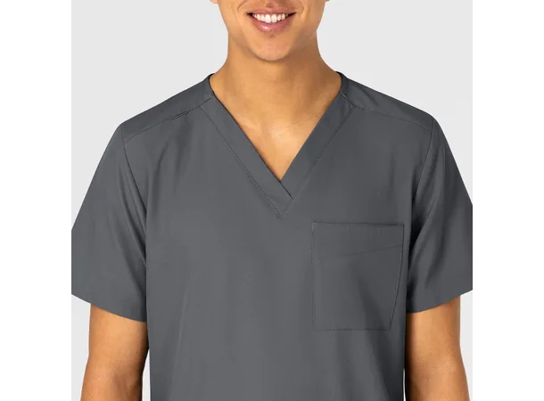 W123 Unisex tunika med 4 lommer Pewter S 