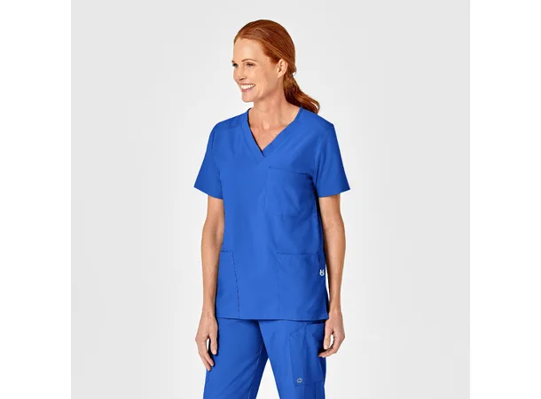 W123 Unisex tunika med 4 lommer Royal M 