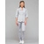 ROZA Dametunika med 3-kvart arm Grey S 