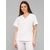 KIM Dametunika med V-hals White M 