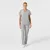 W123 Dametunika med V-hals Grey M 