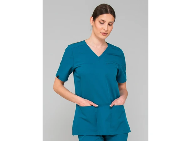 AVA Dametunika med splitt i siden Sea Blue XS 