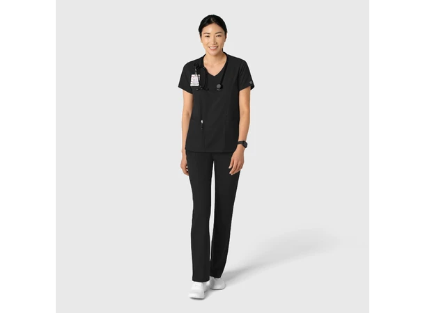 Boundless Dametunika med kurvet V-hals Black XL 