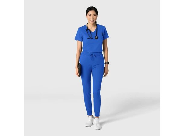 Boundless Dametunika med kurvet V-hals Royal M 