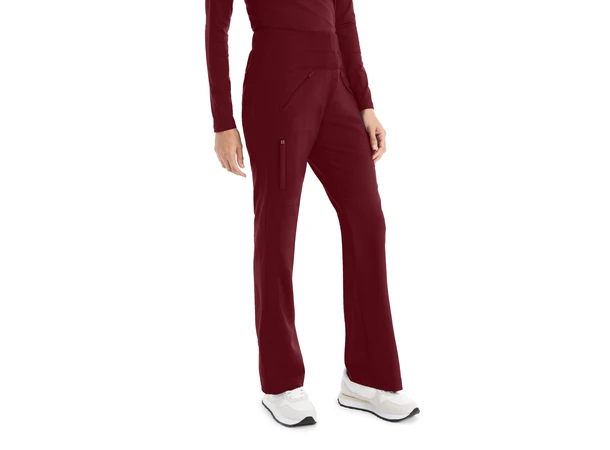 CRFT Damebukse med bootcut Wine L 