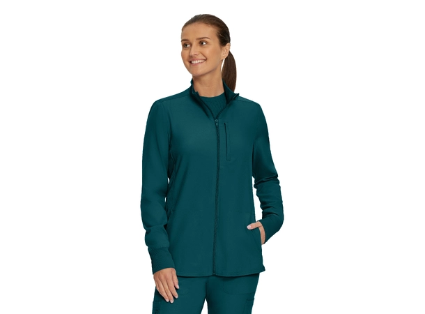 Forward Damejakke med prinsessesøm Caribbean Blue XL 