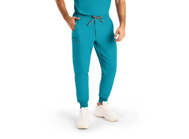 Forward Herrebukse med strikk i ben Teal L 