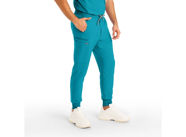 Forward Herrebukse med strikk i ben Teal L 