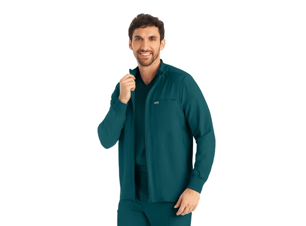 Forward Herrejakke med tre lommer Caribbean Blue S 