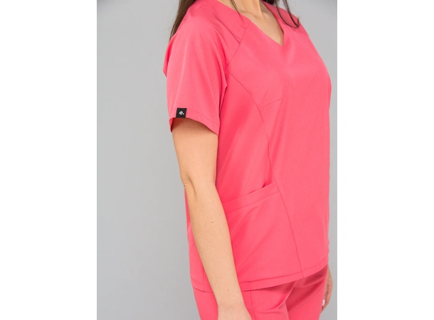 KIM Dametunika med V-hals Coral L 