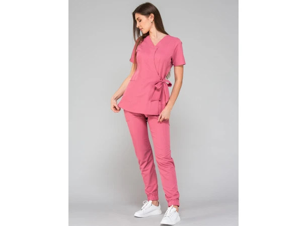 LIV Dametunika med snøring i livet Flamingo Pink XS 