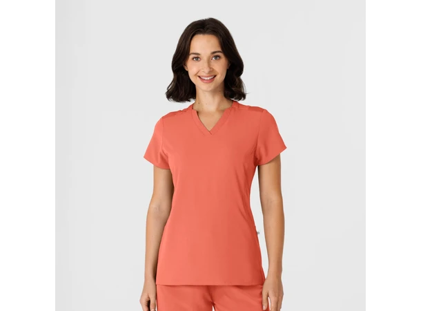 Nova Dametunika med V-hals Sugar Coral XS 