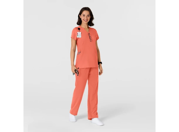 Nova Dametunika med V-hals Sugar Coral XS 