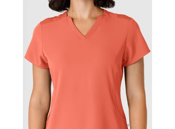 Nova Dametunika med V-hals Sugar Coral XS 