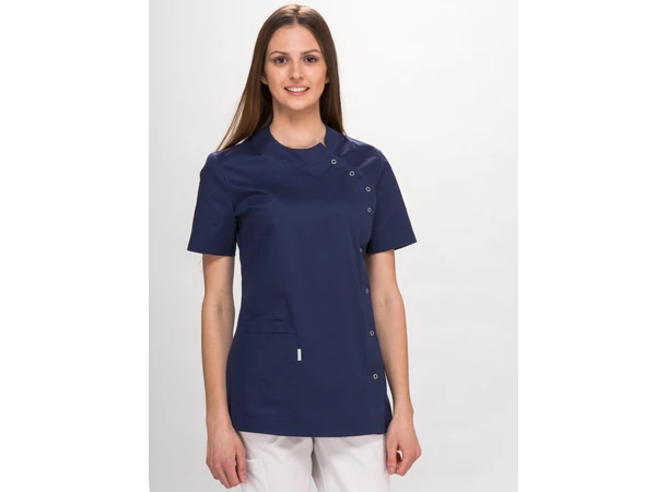 PAULA FLEX Dametunika med rund hals Ink Blue L 