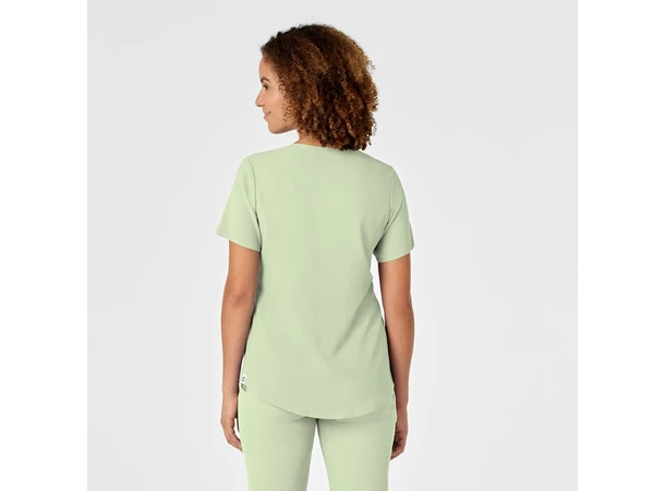Renew Dametunika med V-hals og sidelomme Fresh Mint M 