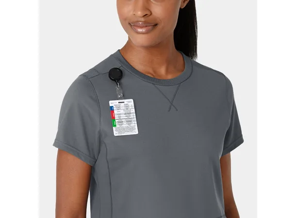 Renew Knit Dametunika med rund hals Pewter S 