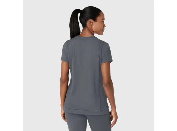Renew Knit Dametunika med rund hals Pewter S 