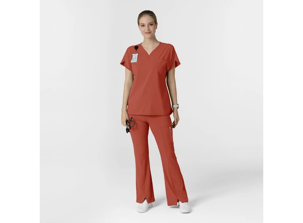 Renew Tunika med Hjerteformet hals Mineral Red M 