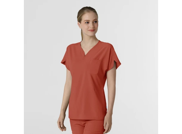Renew Tunika med Hjerteformet hals Mineral Red M 