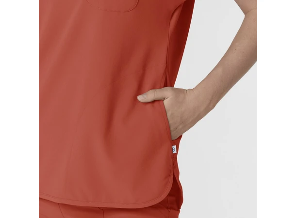 Renew Tunika med Hjerteformet hals Mineral Red M 