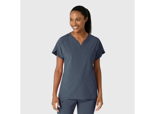 Renew Tunika med Hjerteformet hals Navy Heather M 
