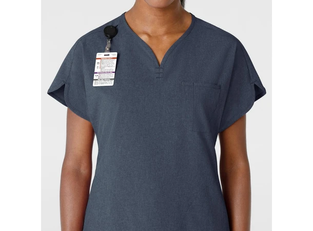 Renew Tunika med Hjerteformet hals Navy Heather M 
