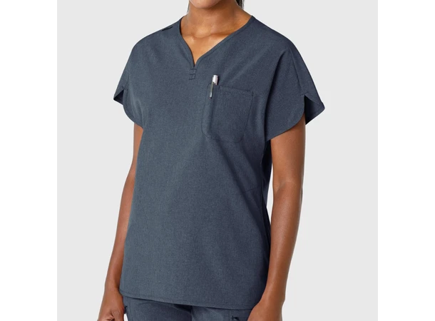 Renew Tunika med Hjerteformet hals Navy Heather M 