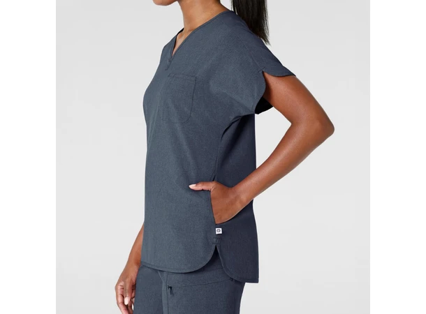 Renew Tunika med Hjerteformet hals Navy Heather M 